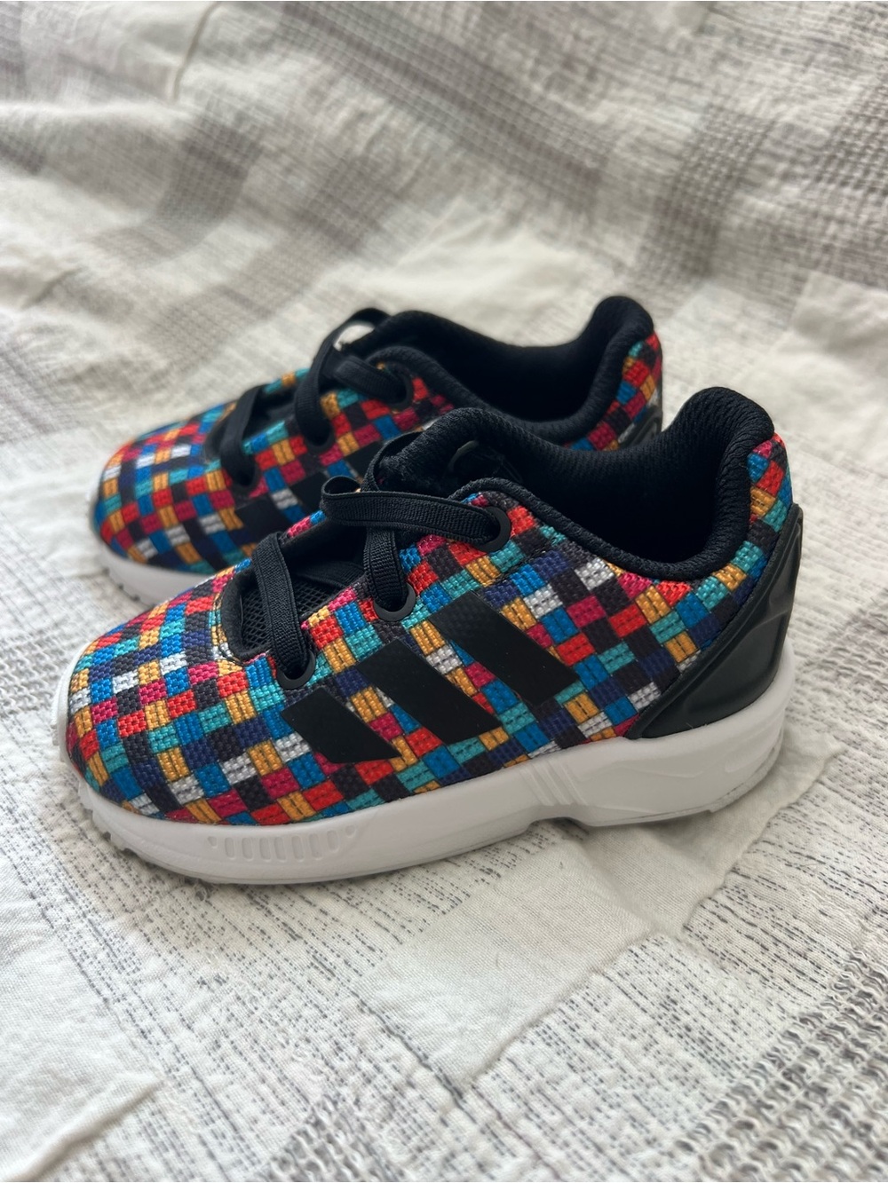 adidas Kids Multicolor Sneakers with Black Trim